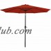Sunnydaze 9 Foot Aluminum Outdoor Patio Umbrella with Tilt & Crank, Green   567148007